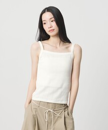 BEAUTY&YOUTH UNITED ARROWS | コットン パターンメッシュ キャミソール(キャミソール)