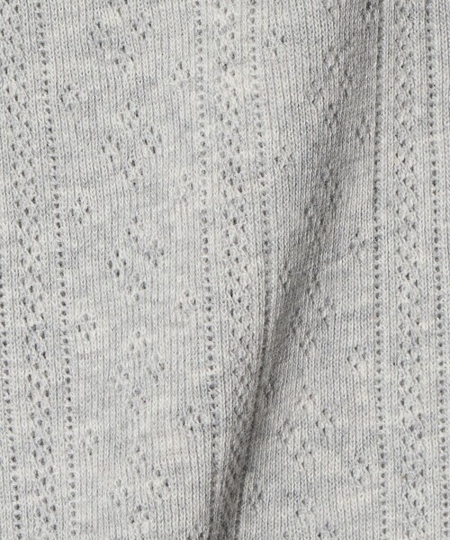 BEAUTY&YOUTH UNITED ARROWS(ビューティーアンドユースユナイテッドアローズ)の「コットン パターンメッシュ キャミソール(キャミソール・レディース・グレー系/ブラック/ピンク/ホワイト・FREE)」の8枚目の写真