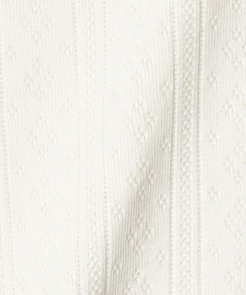 BEAUTY&YOUTH UNITED ARROWS(ビューティーアンドユースユナイテッドアローズ)の「コットン パターンメッシュ キャミソール(キャミソール・レディース・グレー系/ブラック/ピンク/ホワイト・FREE)」の11枚目の写真