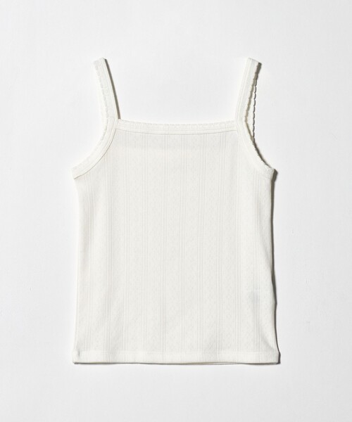 BEAUTY&YOUTH UNITED ARROWS(ビューティーアンドユースユナイテッドアローズ)の「コットン パターンメッシュ キャミソール(キャミソール・レディース・グレー系/ブラック/ピンク/ホワイト/ライトブルー/その他1・FREE)」の15枚目の写真