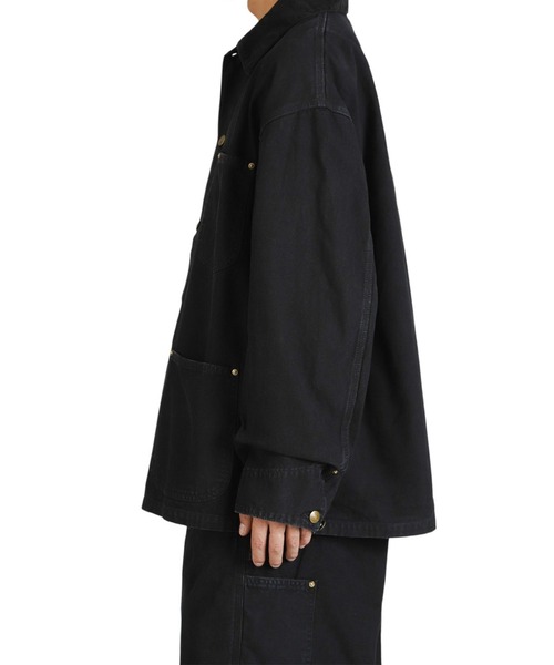 orSlow（オアスロウ）の「【orSlow】RELAX FIT OXFORD COVERALL（カバーオール・メンズ・ブラウン/ブラック・1/2/3）」の4枚目の写真