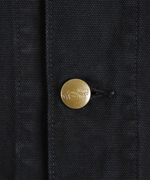 orSlow（オアスロウ）の「【orSlow】RELAX FIT OXFORD COVERALL（カバーオール・メンズ・ブラウン/ブラック・1/2/3）」の8枚目の写真