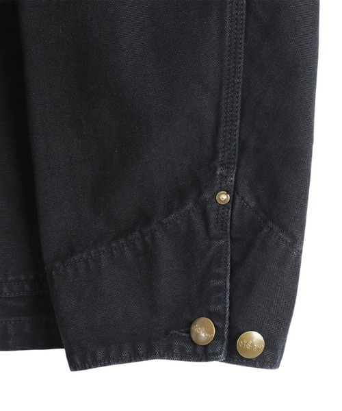 orSlow（オアスロウ）の「【orSlow】RELAX FIT OXFORD COVERALL（カバーオール・メンズ・ブラウン/ブラック・1/2/3）」の9枚目の写真