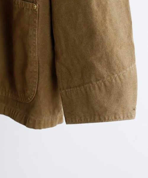 orSlow（オアスロウ）の「【orSlow】RELAX FIT OXFORD COVERALL（カバーオール・メンズ・ブラウン/ブラック・1/2/3）」の21枚目の写真