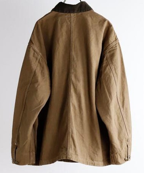 orSlow（オアスロウ）の「【orSlow】RELAX FIT OXFORD COVERALL（カバーオール・メンズ・ブラウン/ブラック・1/2/3）」の17枚目の写真