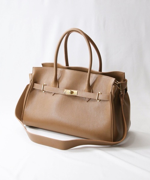 Gready Brilliant（グレディブリリアン）の「レザーベルトトート（トートバッグ・レディース・ブラック/ブラウン・FREE）」の14枚目の写真