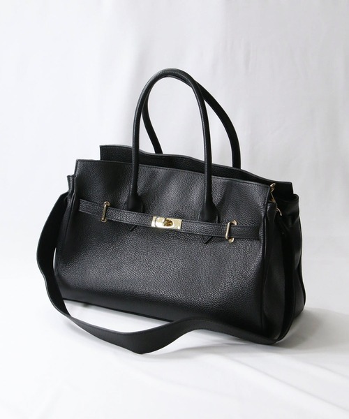 Gready Brilliant（グレディブリリアン）の「レザーベルトトート（トートバッグ・レディース・ブラック/ブラウン・FREE）」の15枚目の写真