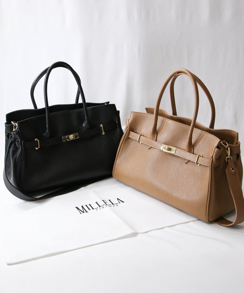 Gready Brilliant（グレディブリリアン）の「レザーベルトトート（トートバッグ・レディース・ブラック/ブラウン・FREE）」の17枚目の写真