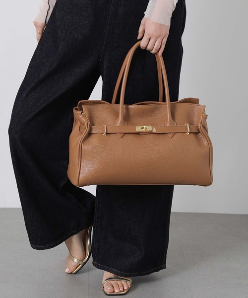 Gready Brilliant（グレディブリリアン）の「レザーベルトトート（トートバッグ・レディース・ブラック/ブラウン・FREE）」の21枚目の写真