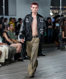 MSML | MA1 EMBROIDERY SATIN JACKET(ブルゾン)