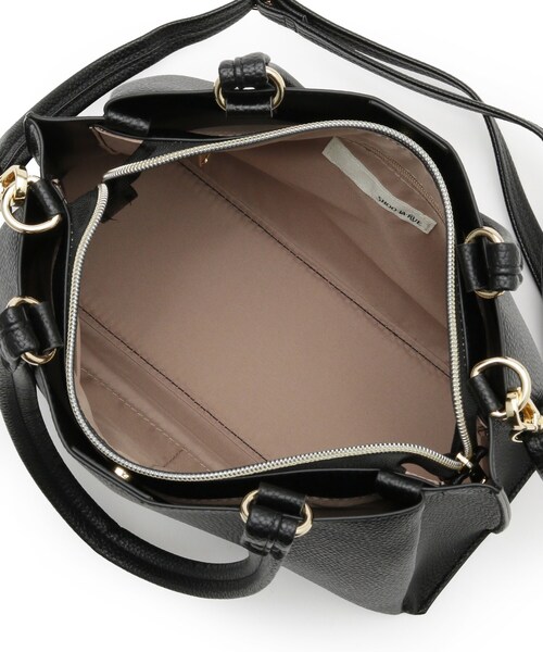 SHOO・LA・RUE（シューラルー）の「【軽量／2WAY】ふわっと軽いトートバッグ（トートバッグ・レディース・グレー/ブラック/ピンク系/ベージュ系4・00）」の8枚目の写真