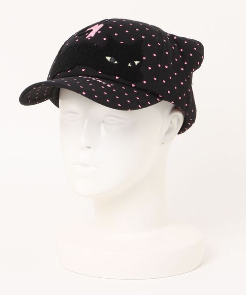 L.H.P(エルエイチピー)の「CFIERCE/フィアス/CAT ON MY HAT(キャップ・レディース・ホワイト/グレー・F)」の8枚目の写真