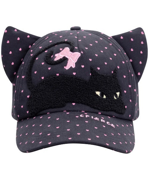 L.H.P(エルエイチピー)の「CFIERCE/フィアス/CAT ON MY HAT(キャップ・レディース・ホワイト/グレー・F)」の6枚目の写真
