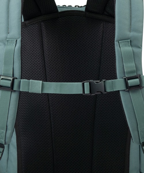 EDGELINK(エッジリンク)の「リュックサック テンプケーションSB 25L B4サイズ 14インチPC スケートボードホルダー 60502(バックパック/リュック・メンズ・ブラック/グリーン・FREE)」の7枚目の写真