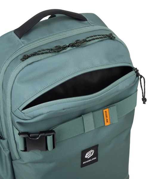 EDGELINK(エッジリンク)の「リュックサック テンプケーションSB 25L B4サイズ 14インチPC スケートボードホルダー 60502(バックパック/リュック・メンズ・ブラック/グリーン・FREE)」の19枚目の写真