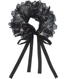 AMPHI（アンフィ）の「「sweetコラボ」　リボンレースシュシュ（シュシュ）」