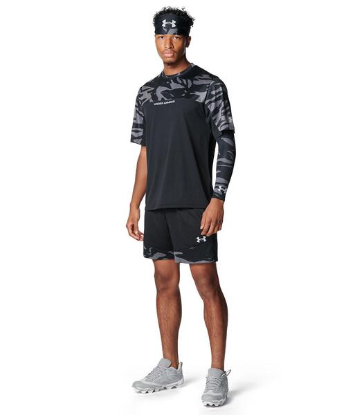 UNDER ARMOUR(アンダーアーマー)の「UAヤード テック ノベルティ ショートスリーブ Tシャツ(ベースボール/メンズ)(Tシャツ/カットソー・メンズ・ブラック・L/XL/M/S/2XL/3XL)」の3枚目の写真
