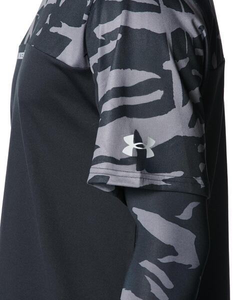 UNDER ARMOUR(アンダーアーマー)の「UAヤード テック ノベルティ ショートスリーブ Tシャツ(ベースボール/メンズ)(Tシャツ/カットソー・メンズ・ブラック・L/XL/M/S/2XL/3XL)」の5枚目の写真