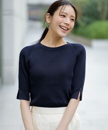 ANY SIS（エニィスィス）の「【好印象ブライトニット】コクーンスリーブ ニット（ニット/セーター）」