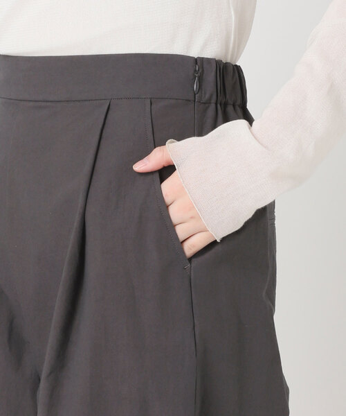 plage（プラージュ）の「relaxy shirt パンツ（その他パンツ・レディース・チャコールグレー/ボルドー/バーガンディー・38/36/34）」の6枚目の写真