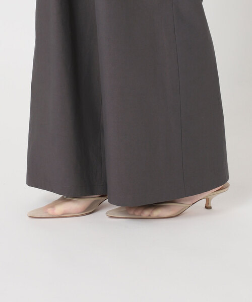 plage（プラージュ）の「relaxy shirt パンツ（その他パンツ・レディース・チャコールグレー/ボルドー/バーガンディー・38/36/34）」の7枚目の写真