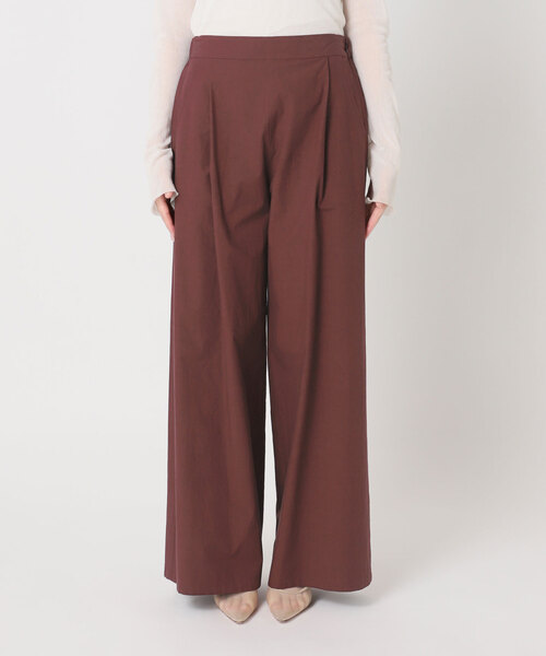 plage（プラージュ）の「relaxy shirt パンツ（その他パンツ・レディース・チャコールグレー/ボルドー/バーガンディー・38/36/34）」の13枚目の写真