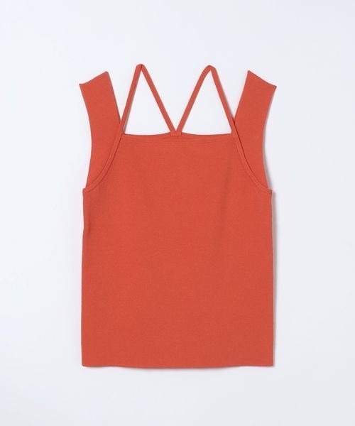 JEANASIS(ジーナシス)の「2WAYソウバリタンク/650681(タンクトップ・レディース・ネイビー/オレンジ・FREE)」の1枚目の写真