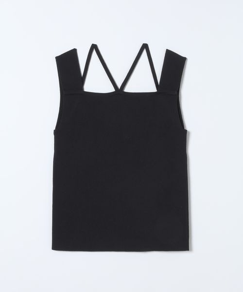 JEANASIS(ジーナシス)の「2WAYソウバリタンク/650681(タンクトップ・レディース・ネイビー/オレンジ・FREE)」の3枚目の写真