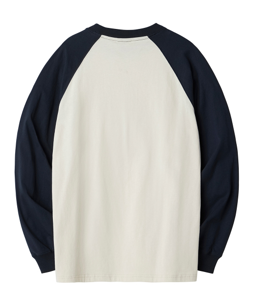 URBANAGE（アーバンエイジ）の「ノータイム ナグラン ロングスリーブ_ネイビー（Tシャツ/カットソー・レディース・その他・MEDIUM/LARGE）」の2枚目の写真