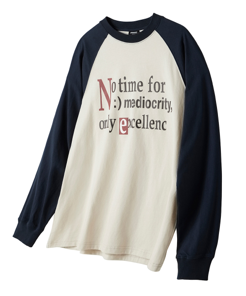 URBANAGE（アーバンエイジ）の「ノータイム ナグラン ロングスリーブ_ネイビー（Tシャツ/カットソー・レディース・その他・MEDIUM/LARGE）」の3枚目の写真