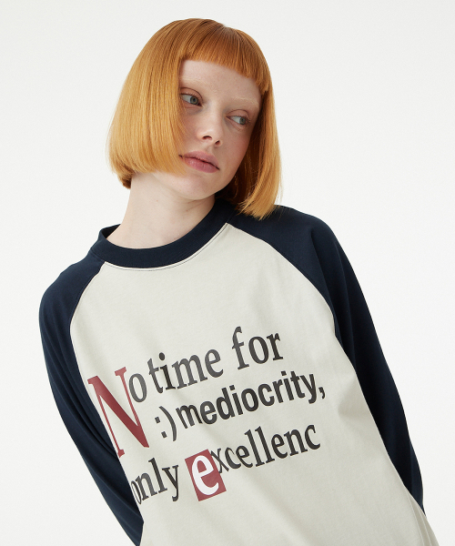 URBANAGE（アーバンエイジ）の「ノータイム ナグラン ロングスリーブ_ネイビー（Tシャツ/カットソー・レディース・その他・MEDIUM/LARGE）」の4枚目の写真