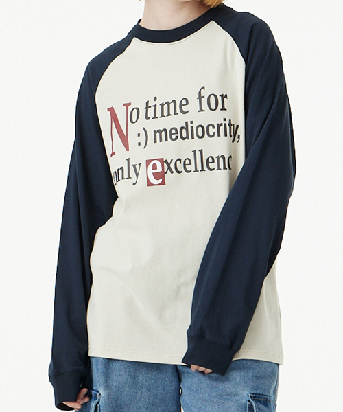 URBANAGE（アーバンエイジ）の「ノータイム ナグラン ロングスリーブ_ネイビー（Tシャツ/カットソー・レディース・その他・MEDIUM/LARGE）」の5枚目の写真