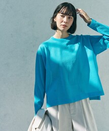 シアーフォルムニット クルーネック