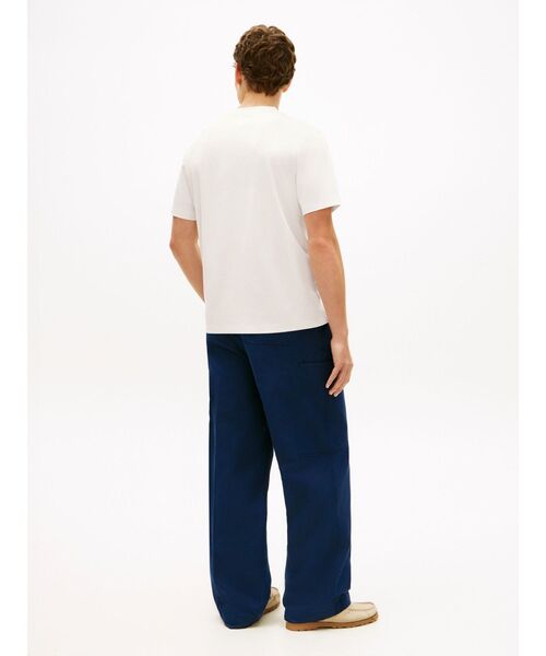 TOMMY HILFIGER（トミーヒルフィガー）の「ICON GRAPHIC TEE（Tシャツ/カットソー・メンズ・ホワイト/マルチ/グレー/ブルー・MEDIUM/LARGE/SMALL/X-LARGE）」の12枚目の写真