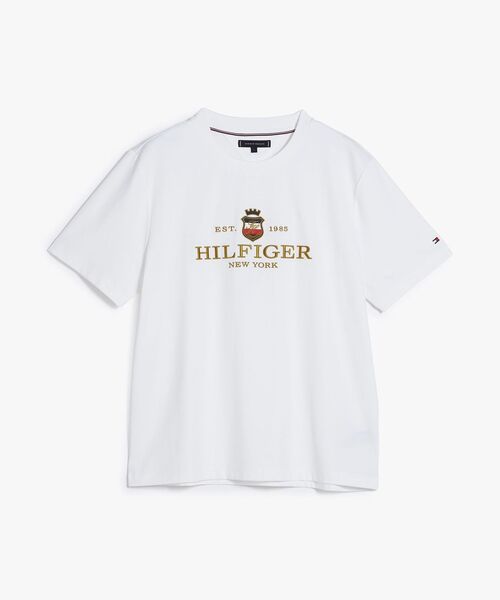 TOMMY HILFIGER（トミーヒルフィガー）の「ICON GRAPHIC TEE（Tシャツ/カットソー・メンズ・ホワイト/マルチ/グレー/ブルー・MEDIUM/LARGE/SMALL/X-LARGE）」の13枚目の写真