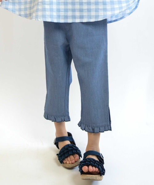 SKAPE（エスケープ）の「ﾋﾝﾔﾘ7分ﾊﾟﾝﾂ（その他パンツ・キッズ・パープル/ネイビー/ピンク/ブルー・90cm/100cm/110cm/120cm/130cm）」の2枚目の写真