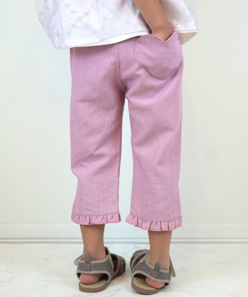 SKAPE（エスケープ）の「ﾋﾝﾔﾘ7分ﾊﾟﾝﾂ（その他パンツ・キッズ・パープル/ネイビー/ピンク/ブルー・90cm/100cm/110cm/120cm/130cm）」の4枚目の写真