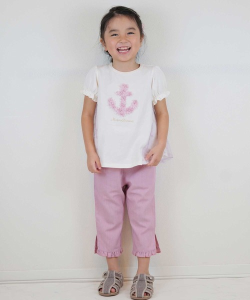 SKAPE（エスケープ）の「ﾋﾝﾔﾘ7分ﾊﾟﾝﾂ（その他パンツ・キッズ・パープル/ネイビー/ピンク/ブルー・90cm/100cm/110cm/120cm/130cm）」の12枚目の写真