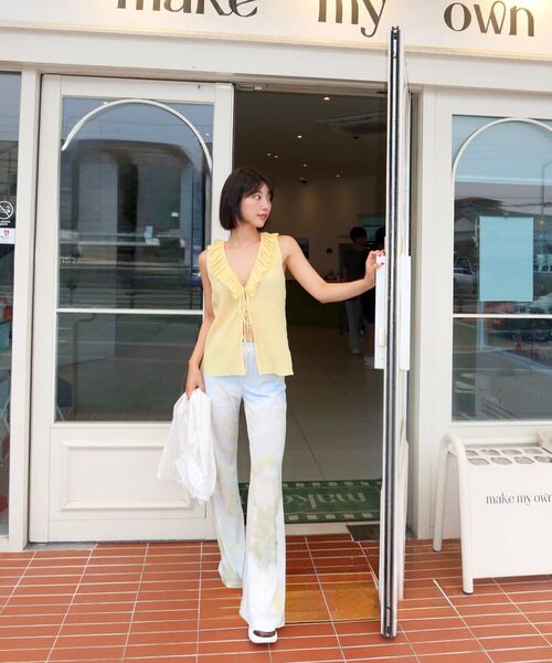 Kijun(キジュン)の「Print Flared Pants Print Tree(その他パンツ・レディース・その他・SMALL/MEDIUM)」の5枚目の写真