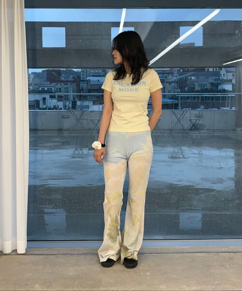 Kijun(キジュン)の「Print Flared Pants Print Tree(その他パンツ・レディース・その他・SMALL/MEDIUM)」の4枚目の写真