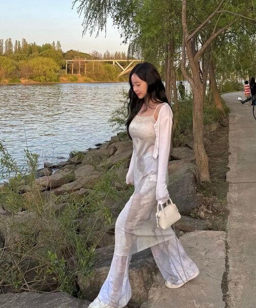 Kijun(キジュン)の「Print Flared Pants Print Tree(その他パンツ・レディース・その他・SMALL/MEDIUM)」の2枚目の写真