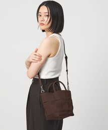 green label relaxing | 2WAY 編込み 巾着 トートバッグ / ショルダーバッグ(ショルダーバッグ)