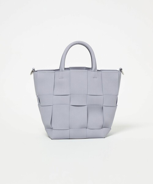green label relaxing（グリーンレーベルリラクシング）の「2WAY 編込み 巾着 トートバッグ / ショルダーバッグ（ショルダーバッグ・レディース・ブラウン/ベージュ/ライトブルー・FREE）」の11枚目の写真