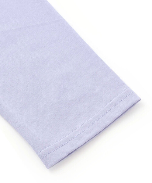 SLAP SLIP(スラップスリップ)の「肩フリル7分丈天竺Tシャツ(80~130cm)(Tシャツ/カットソー・キッズ・ブルー/ホワイト・90cm/80cm/130cm/110cm/120cm/100cm)」の14枚目の写真