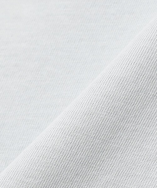 Demi-Luxe BEAMS（デミルクス ビームス）の「コットン バックフレア ノースリーブ プルオーバー［接触冷感］（Tシャツ/カットソー・レディース・ホワイト/チャコールグレー/サックスブルー・ONE SIZE）」の5枚目の写真