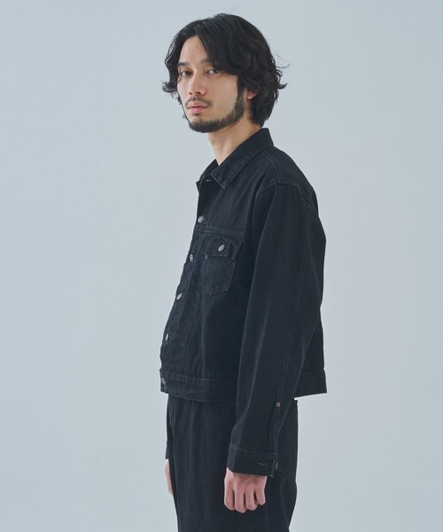 Noen(ノエン)の「オールドフェードデニムジャケット(デニムジャケット・メンズ・ブラック/インディゴブルー・LARGE/MEDIUM/X-LARGE)」の9枚目の写真