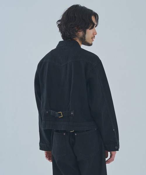 Noen(ノエン)の「オールドフェードデニムジャケット(デニムジャケット・メンズ・ブラック/インディゴブルー・LARGE/MEDIUM/X-LARGE)」の11枚目の写真