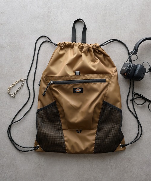 Dickies(ディッキーズ)の「【Dickies】ATHLETIC KNAPSACK/ディッキーズ アスレチック ナップサック(バックパック/リュック・メンズ・グレー/ネイビー/ベージュ/ブラック・FREE)」の11枚目の写真