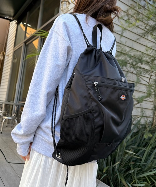Dickies(ディッキーズ)の「【Dickies】ATHLETIC KNAPSACK/ディッキーズ アスレチック ナップサック(バックパック/リュック・メンズ・グレー/ネイビー/ベージュ/ブラック・FREE)」の17枚目の写真