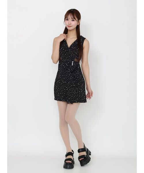 EATME（イートミー）の「キルティングベルトサンダル（サンダル・レディース・ブラック/アイボリー・LARGE/MEDIUM/SMALL）」の9枚目の写真